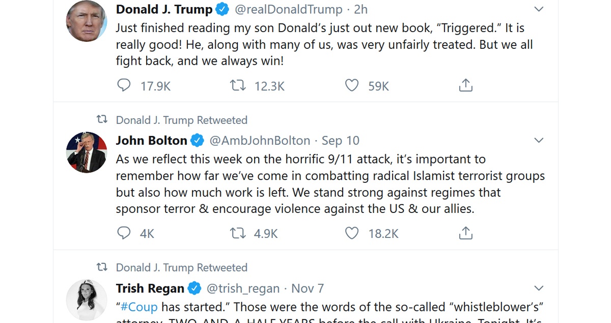 Trump Just Tweeted a Remembrance About 9 11  But Today is 