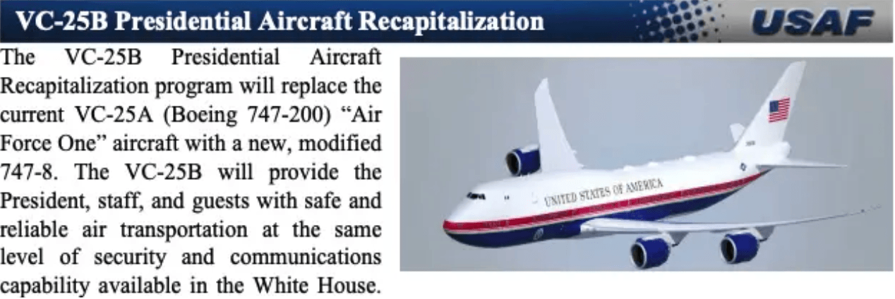 new color scheme for air force one