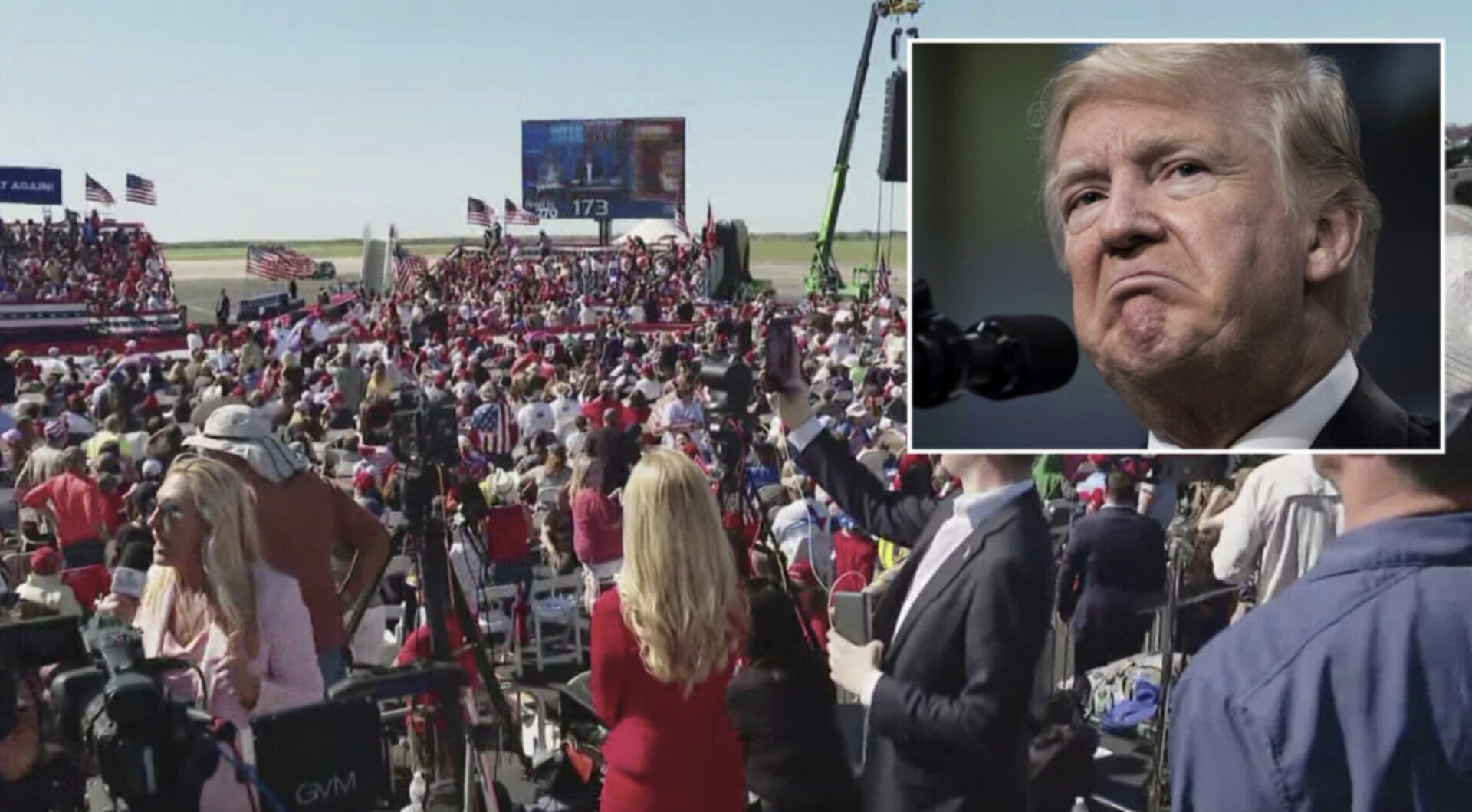 We Now Know the Size of the Crowd at Trump's Waco Rally and It's Not ...